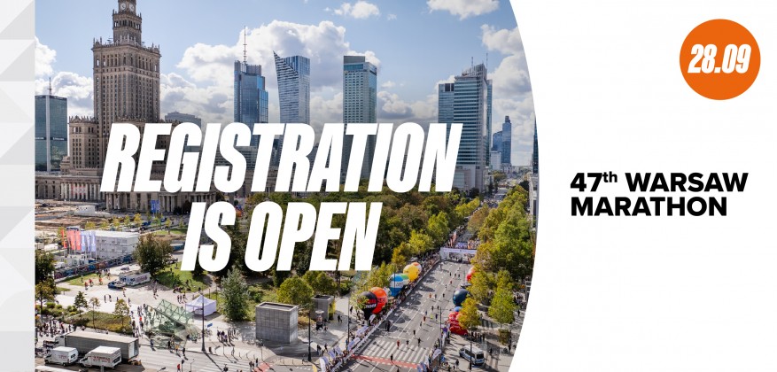 Registration for the 47. Warsaw Marathon has started!