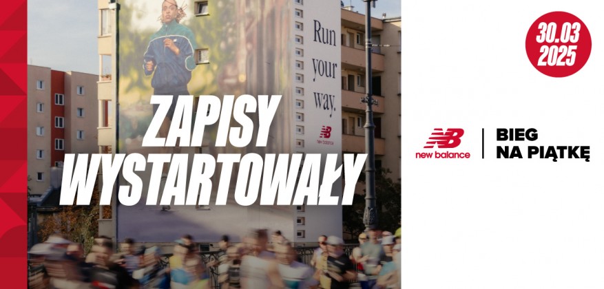 Zapisy na New Balance Bieg na Piątkę wystartowały!